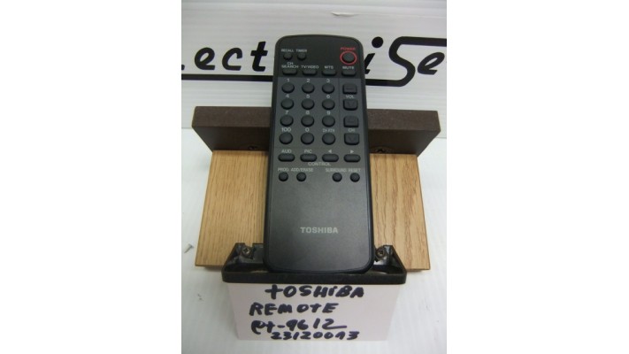 Toshiba  CT-9612 télécommande  .